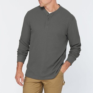 Camiseta de Manga Larga Premium para Hombre, Camiseta Informal de Algodón Suave, Logotipo Personalizado, Fábrica de Ropa de Marca Privada - Product Image 6