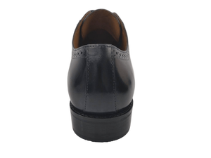Zapatos Oxford Formales para Hombre, Punta Puntiaguda, Cordones, Suela de Goma, Forro de Cuero Genuino, para Oficina y Carrera, Todas las Temporadas - Product Image 4