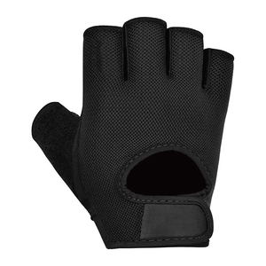 Gants de fitness demi-doigts en maille respirante avec sangle de poignet réglable pour la musculation et le bodybuilding unisexe - Product Image 3
