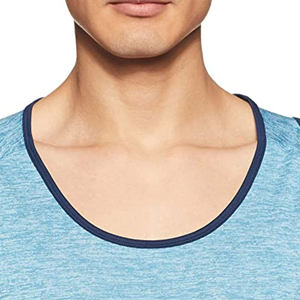 Débardeur sans manches personnalisé pour homme, avec logo frontal, écologique, col rond, uni, respirant, tricoté, décontracté - Product Image 5