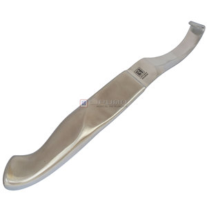 Cuchillo para Pezuñas LIPUMA de Acero, 22.5cm, Mango Hueco, Hoja Afilada para Recortar Pezuñas de Vacas, Toros y Ganado, Uso Veterinario - Product Image 1