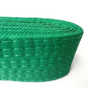 Cinturón Negro 100% Algodón Elástico Transpirable Ligero de 5cm de Ancho, Doble Tira, para Artes Marciales Mixtas, Judo, Karate, Gimnasio, Escuela - Product Image 3