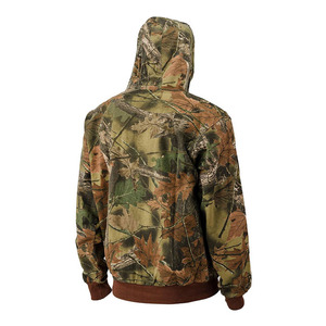 Sweat à capuche de chasse en molleton mélangé coton, séchage rapide, manches longues, coupe oversize, sportif, pour le camping, la forêt, l'aventure et la randonnée - Product Image 2