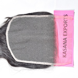 ผมต่อแบบคลิปอิน 6*6 นิ้ว แบบเวฟ สีดำธรรมชาติ ผมแท้จากอินเดีย ชนิด Remy  แบบ Double Weft ไม่ผ่านการแปรรูป น้ำหนัก 100 กรัม จากอันดราปัฎย์ ขายส่ง - Product Image 2