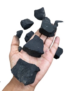 Shungite brute, cristal de guérison naturel, pierre brute, Reiki, chakra, méditation, protection énergétique, décoration de la maison, pierre cadeau - Product Image 1