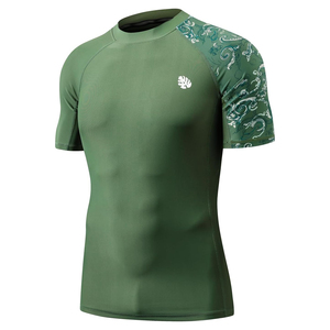 Camiseta de Compresión de Manga Corta para Hombre con Logotipo Personalizado, Secado Rápido, Fabricante, Suministro al por Mayor - Product Image 4