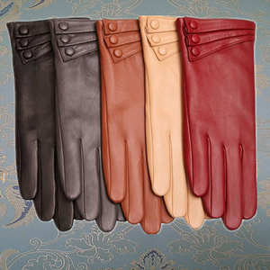 Gants en cuir de mouton de qualité supérieure, élégants pour l'hiver, gants fantaisie pour un usage quotidien, gants à la mode - Product Image 4