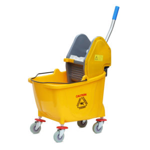 Durable Household Cleaning Tools Wringer Yellow <b>Mop</b> <b>Bucket</b> 26Qt Henry Foodservice <b>Mop</b> <b>Bucket</b> - Product Image 5