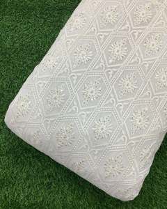 Luxury Sequin Embroidery Lace Fabric Floral Beaded Mesh Fabric African Wedding Party Dress Material - Product Image 1