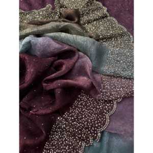 Robes de cocktail de créateur Saree originale Jarkhan Diamond Work - Product Image 6