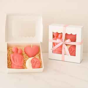 Vela Decorativa Moderna con Forma de Flor, Vela de Cera de Soja Artística para Bodas, Halloween, Navidad, Pascua, Cumpleaños, San Valentín - Product Image 3