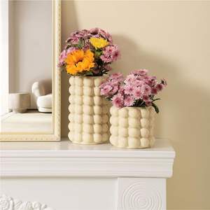 Florero Moderno de Metal con Burbujas, Iridiscente, Decorativo, de Lujo, para Centro de Mesa, Decoración de Bodas y Hogar - Product Image 2