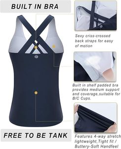 Sujetador Deportivo Personalizado, Cómodo y Flexible, con Relleno, Cuello en V, de Alta Sujeción, para Fitness y Yoga - Product Image 2