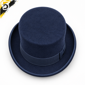Chapeau haut de forme classique conçu pour un port confortable, construction durable, finition lisse, apparence élégante, utilisation formelle, fête - Product Image 4