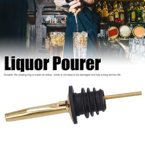 Stainless Steel Freeflow Bottle Pourer for Liquor Spirits <b>Wine</b> Dispenser With Silicone <b>Stopper</b> and Dust Cap for Drinks Whisky - Product Image 5