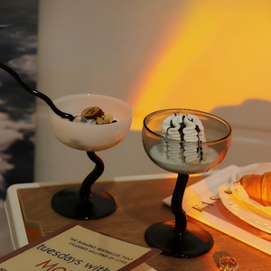 Vasos de Vidrio de Borosilicato Personalizados de 150 ml (5 oz) para Helado, Mini Tazas para Trifle, Postres, Pudín y Sundae - Product Image 4
