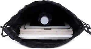 Sac à dos à cordon personnalisé, sacs de sport à cordon personnalisés, sacs de sport en nylon à cordon en gros pour la gym et les fêtes - Product Image 2