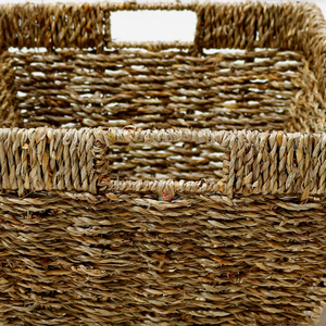 Artex Dong Thap Factory's Decorative Seagrass <b>Changing</b> <b>Basket</b> Weaved Kitchen Storage <b>Baskets</b> - Product Image 4