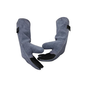 Guantes de Soldadura con Revestimiento de Cuero, Resistentes a Salpicaduras de Metal Fundido, Tipo A, Pulgar Recto - Product Image 2