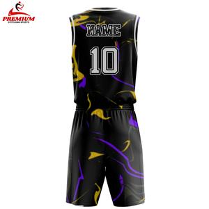 Uniforme de basket-ball unisexe, tissu doux et respirant, léger, coupe confortable, idéal pour les sports en salle - Product Image 6