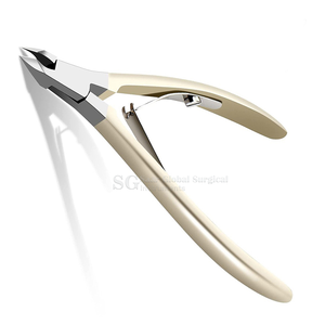 Alicates para Uñas Profesionales SAAR GLOBAL SURGICAL de Acero Inoxidable, con Cuchillas Curvas, Puntas Afiladas, Apertura de Mandíbula Ancha, Duraderos - Product Image 3