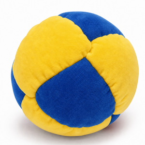 Fast Manufacturing Service Custom Logo Sports Footbag Ball High Quality Handmade Hacky Sack Manufacturer TEAM <b>BUILDER</b> - Product Image 4