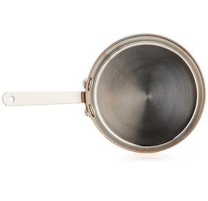 Cacerola Pequeña de Acero Inoxidable de Alta Calidad con Mango Largo, Mini Olla Recubierta de Cobre para Hervir Leche, Té y Café, Venta al Por Mayor - Product Image 3