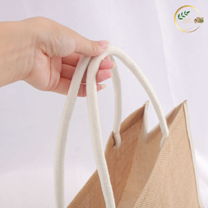 Bolsa de Yute de Primera Calidad con Asas de Algodón Suave y Base Reforzada - Product Image 2