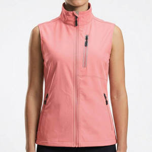 Chaleco Softshell Personalizado para Mujer, Sin Mangas, Impermeable, Cortavientos, Chaqueta para Exteriores con Logotipo, Fabricante OEM - Product Image 1