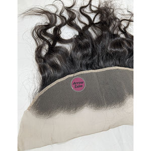 Arrow Exim Cabello Humano Ondulado Indio Virgen con Encaje Frontal de Una Sola Capa, Color Natural, 150% de Densidad, 60-70g, Sin Caída - Product Image 6