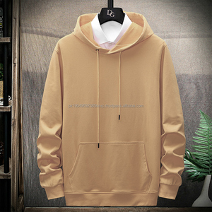 Sudaderas con capucha de algodón pesado de alta calidad para hombres, fabricantes, Sudadera de cuello redondo en blanco, sudadera para mujer - Product Image 6