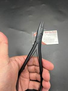 Pinza de Acero Inoxidable para Microperlas, Pinza Profesional Multifuncional de un Solo Orificio para Extensiones de Cabello, Herramienta Personalizada para el Cabello - Product Image 2