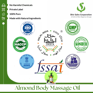 Premium Quality Almond Body Oil for <b>Massage</b>, Spa Use with Silky Finish, Gentle Absorption, Suitable for Professional Application - Product Image 6