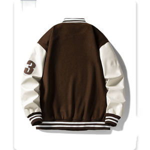 Chaqueta Varsity con Bordado Completo, Diseño de Moda de Alta Calidad, Parches, Venta al Por Mayor, Chaquetas Varsity Transpirables - Product Image 6