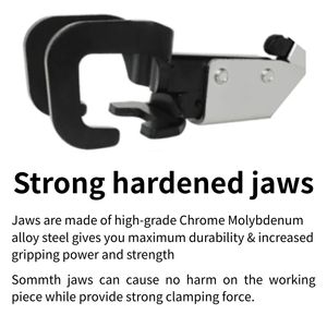 225 mm Axial Welding <b>Pliers</b> Double Curved jaws (JJ type) Multi-grip <b>Pliers</b> with Self-Locking - Product Image 3