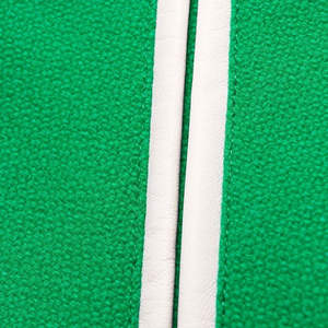 Chaqueta de béisbol universitaria estilo bomber vintage con logotipo bordado personalizado, ropa deportiva de invierno para hombre, OEM con paneles. - Product Image 3