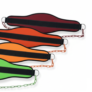 Cinturón de levantamiento de pesas de cuero camuflado OEM con cadena y soporte lumbar, cinturón de cuero genuino para ejercicios de flexiones, cinturón de entrenamiento. - Product Image 5