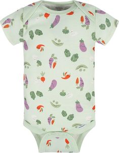 Newborn Wholesale Custom Print Breathable Unisex Baby Romper Regular Sleeve Bamboo Viscose Two Way YKK Zipper Eco-Friendly - Product Image 1