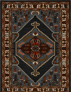 Tapis de style persan, tapis oriental vintage à motifs floraux, tapis sur mesure, taille et couleur personnalisées, dos antidérapant en caoutchouc, tapis de salon - Product Image 1