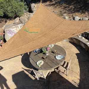 Voile d'ombrage en fibre de coco tressée à la main ECO2GO VIETNAM de haute qualité, en stock, meilleur prix, auvent solaire naturel pour maison, patio, jardin - Product Image 5