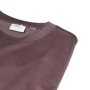 เสื้อยืดคอตตอนแท้ 100% แขนสั้น แบบเรียบ สำหรับผู้ชายและยูนิเซ็กซ์ รับปักโลโก้ พิมพ์ลาย คุณภาพสูง ลายเรียบ - Product Image 4
