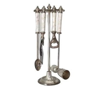 Herramientas de barra de acero inoxidable de calidad superior con mango de fregona, cuchara medidora y abridor de botellas, colador de cerveza de mesa al mejor precio - Product Image 1