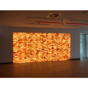 Panneau mural en sel de l'Himalaya à LED au design moderne, panneau mural en pierre naturelle à LED, décoration murale - Product Image 1