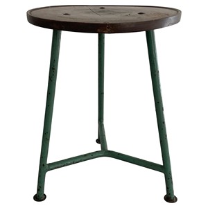 Tabourets de bar industriels en bois de sapin avec pieds en métal - Vente en gros depuis l'Inde - Product Image 2