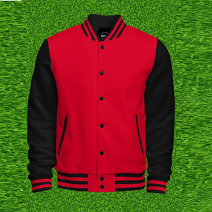 Blousons universitaires personnalisés OEM pour l'hiver, style vintage unisexe, avec patchs en chenille et logo brodé, vente en gros - Product Image 1
