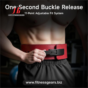 Ceinture de protection réglable en cuir de vachette pour haltères, confortable pour l'entraînement aux squats, capacité de charge de 15 lb - Product Image 3