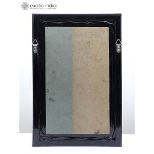 21\" Tirupati Balaji (Venkateshvara) Wood <b>Framed</b> Brass Sculpture <b>Wall</b> Hanging Decorative <b>Art</b> Piece - Product Image 4