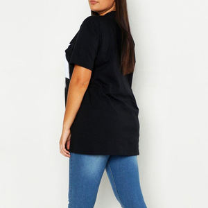 Women Boxy Fit T <b>Shirts</b> Manufacturer Modern Oversized Boxy Tee Comfortable Fabric Ideal for Custom Printing and Branding - Product Image 2