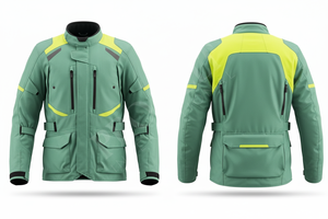 Vêtements de sport et d'extérieur, vêtements de course, textile personnalisé, impression de logo de marque propre, veste de moto, veste de moto haute performance personnalisée - Product Image 4