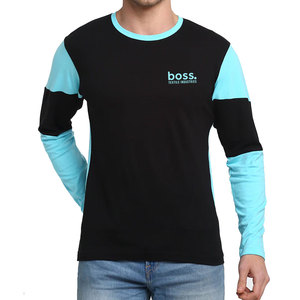 T-shirt à manches longues durable avec couleurs personnalisées et finition de tissu lisse pour les commandes de vêtements en gros - Product Image 1